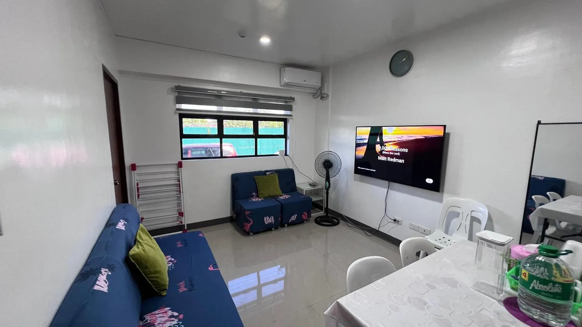 2Br Ground Level Entire Condo Central Aircon Sleeps 4 达沃 0*,  菲律宾